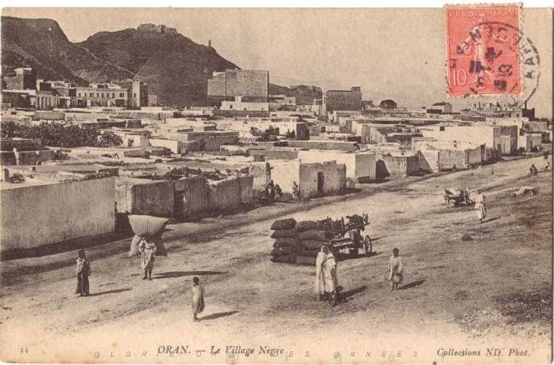 028  SERIE ORAN  LE VILLAGE NEGRE.JPG